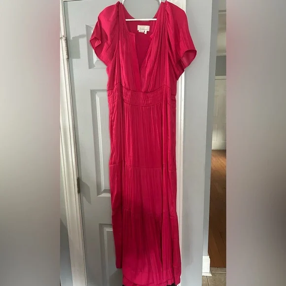 strapless open back dress By Anthropologie Sequin Drape-Back Mini Dress – katie + hubbell main image 0